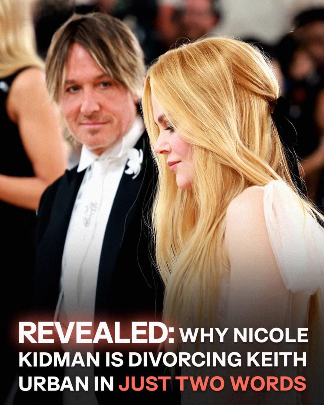 Shock Update on Keith Urban and Nicole Kidman Divorce — Insider Finally Speaks Out