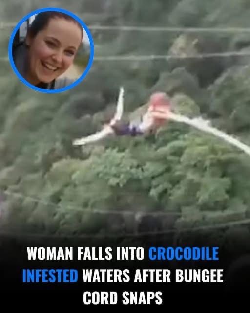 Woman Survives Fall Into Crocodile-Infested River After Bungee Cord Snaps