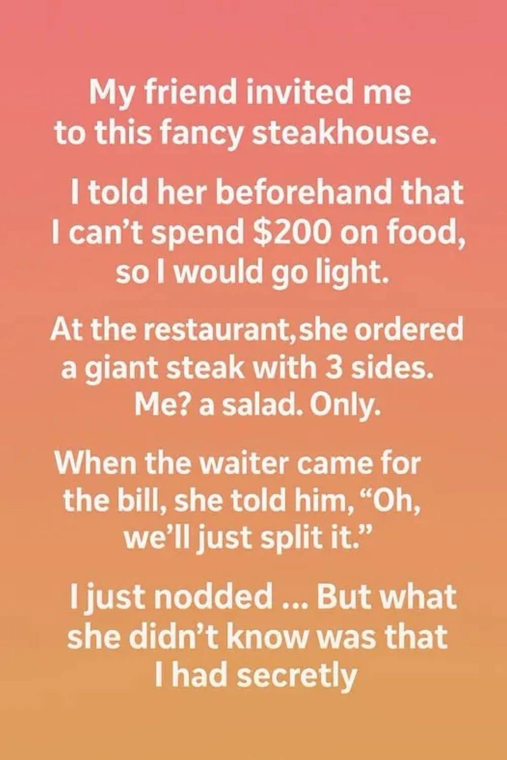 The Dinner That Taught Me How To Stand Up For Myself, Without Losing