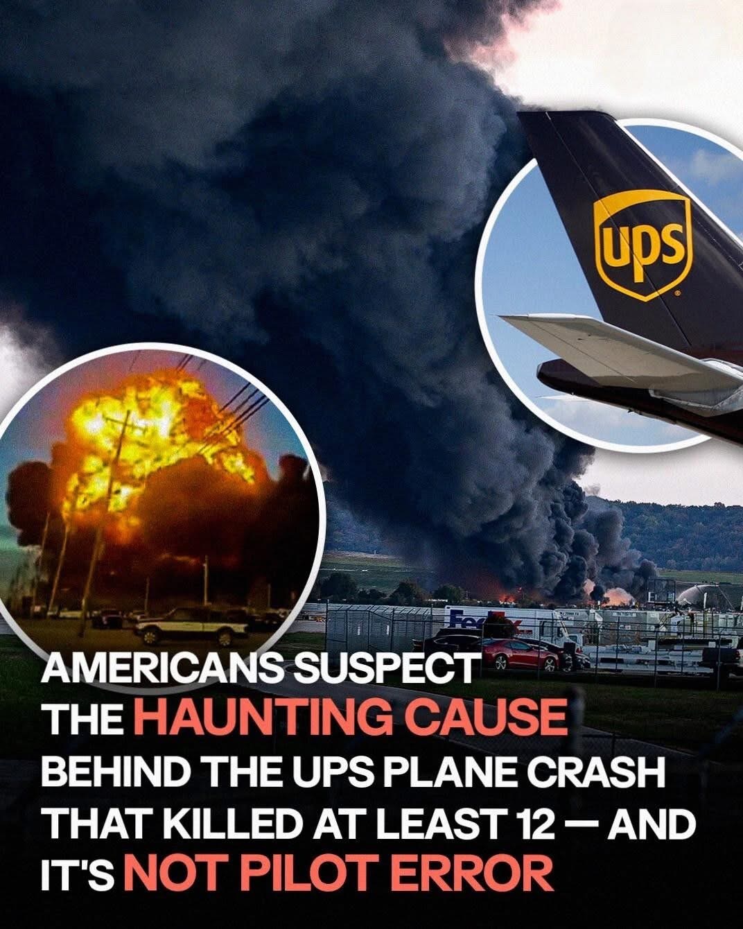 Early Findings Released by NTSB in UPS Plane Investigation in Kentucky