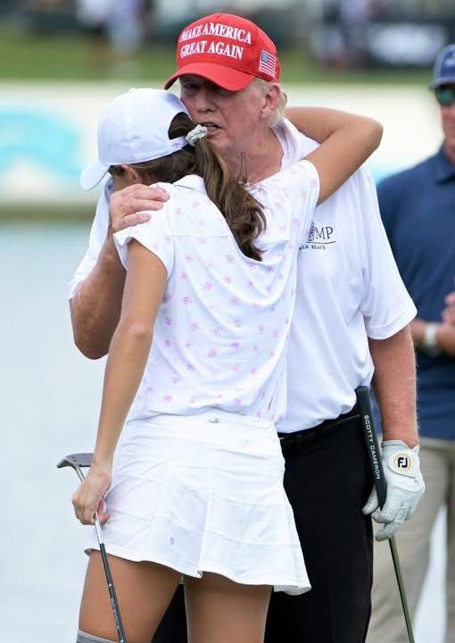 Kai Trump shares her thoughts on her grandfather