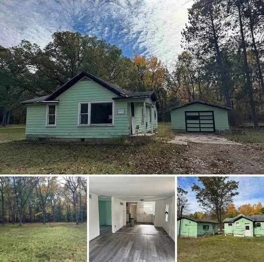 Exceptional Investment Opportunity: Spacious Fixer-Upper on One Acre with Detached Garage and Full Basement — Cash Buyers Preferred