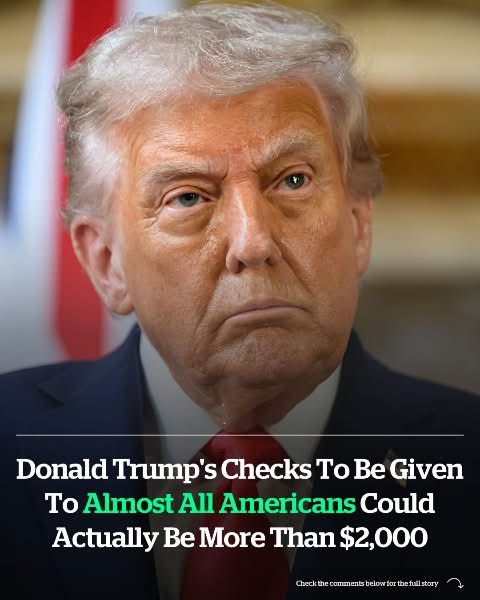 Donald Trump’s checks to be given to almost all Americans could actually be more than $2,000
