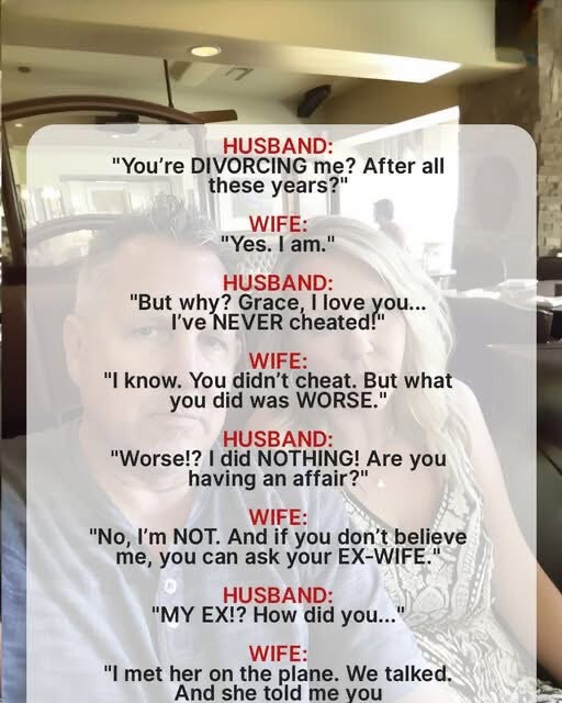 My Marriage Ended Somewhere Over the Clouds