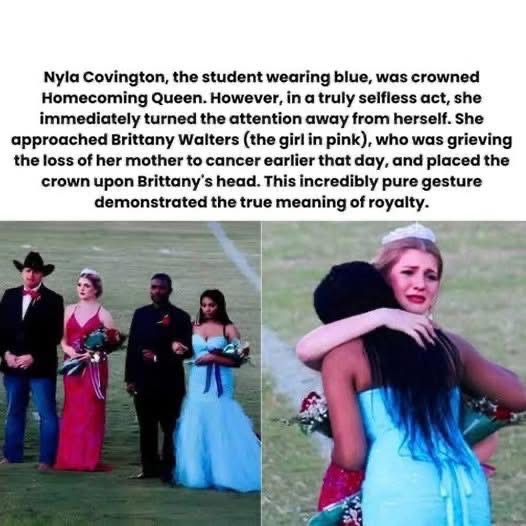 Queen Shares Crown Selflessly