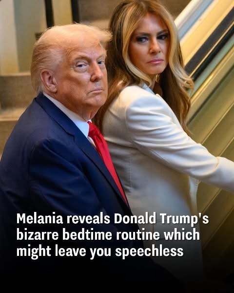 Trump’s Secret Nighttime Habit That Melania Finally Exposed