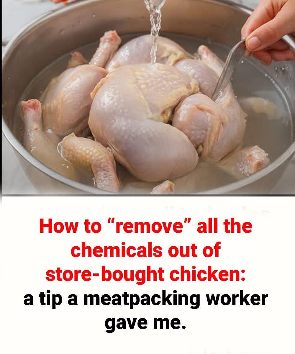 How To “Remove” All The Chemicals Out Of Store-Bought Chicken