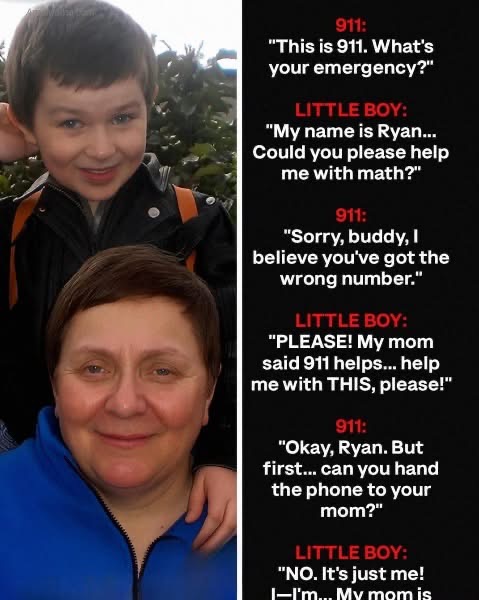 A Little Boy Calls 911 for Homework — And the Operator Realizes Something Is Very Wrong