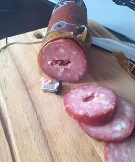 Found Something Hard Inside My Sausage — And It Could’ve Been Deadly