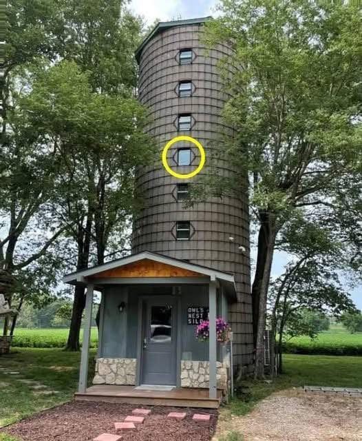 Man converted storage silo into a beautiful 2-bedroom home — see inside