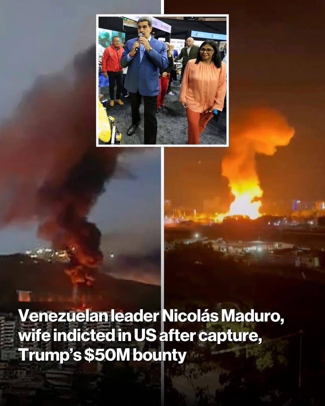 Venezuelan leader Nicolás Maduro and his spouse are facing extensive U.S. legal charges following a major capture operation. President Donald Trump has confirmed the activation of a long-standing $50 million reward, sparking international attention, legal discussions, and diplomatic reactions across Latin America.