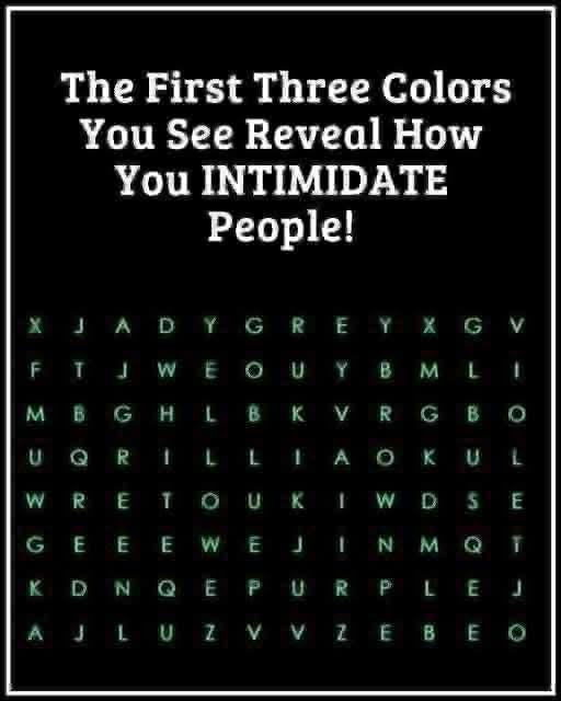 Which Color Do You See First? Here’s What It Might Reflect