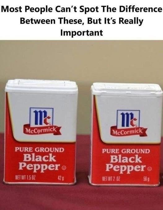 Many people cannot tell the difference between these things, but it is very important