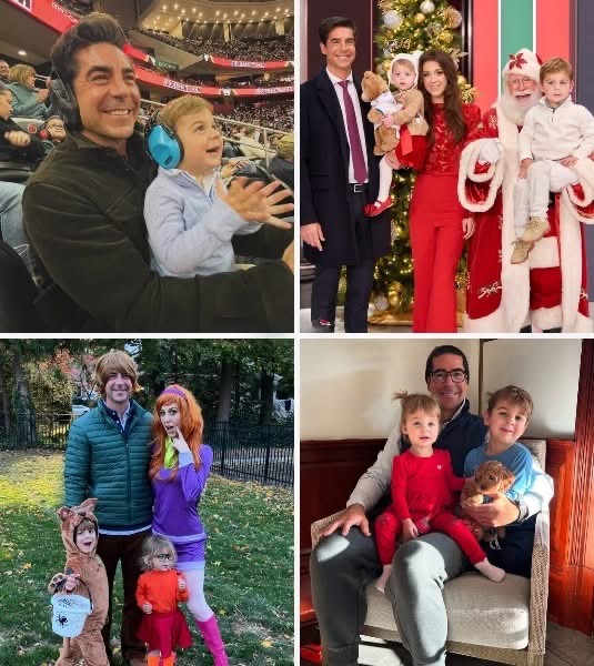 He is a father of four and he loves them all equally. Why Jesse Watters’ is the best dad ever!