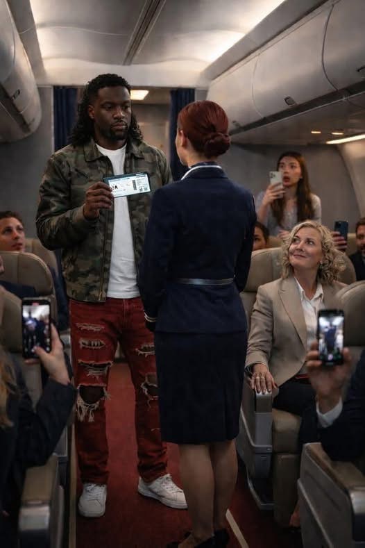 She Arrogantly Took His First-Class Seat and Called Security on Him, Assuming He Didn’t Belong, Until He Calmly Revealed He Owned the Airline, Exposing Bias, Triggering a Viral Reckoning, Forcing Immediate Firings and Reforms, and Turning One Quiet Flight Into a Powerful Lesson About Dignity, Prejudice, and the True Meaning of Respect**