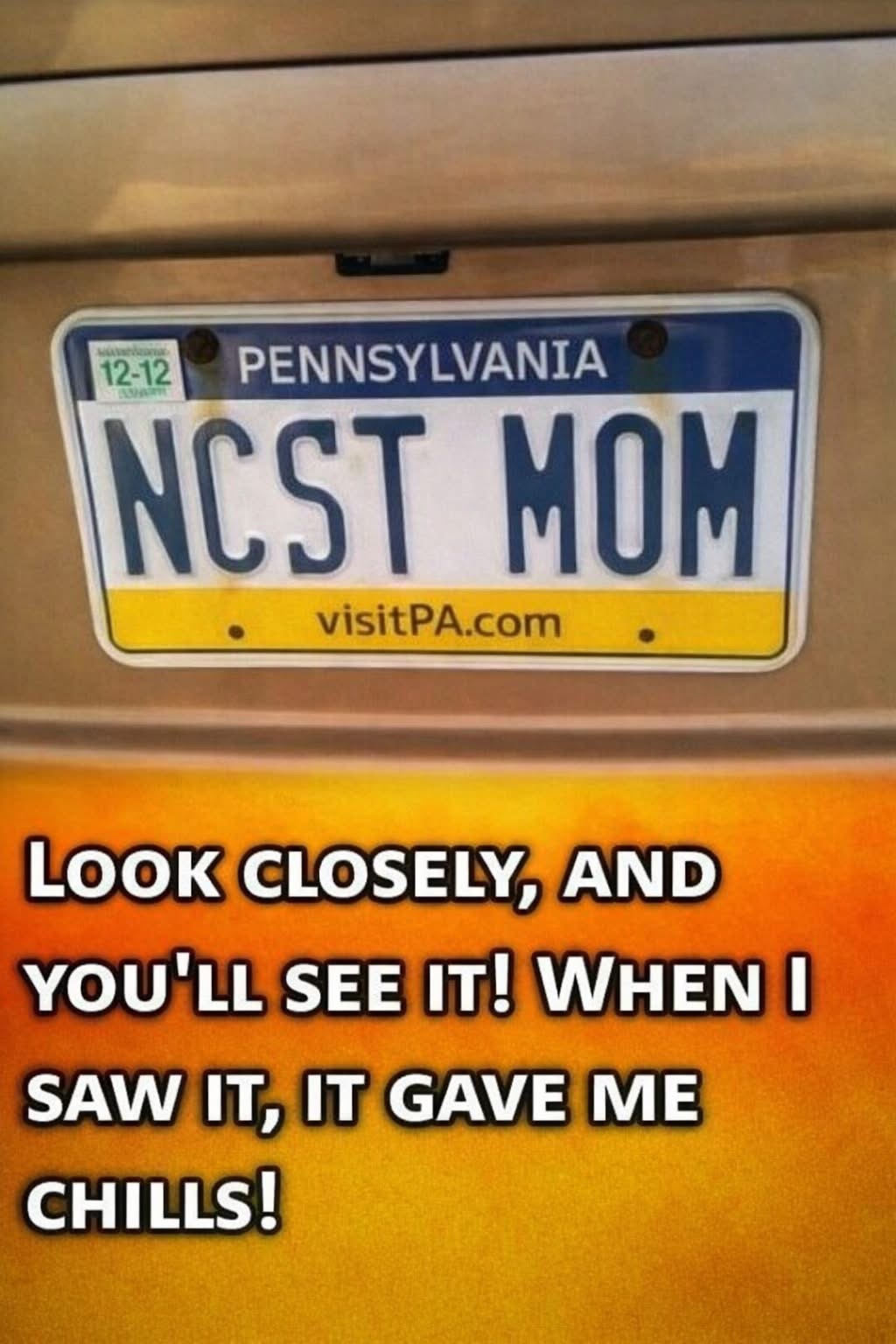 A License Plate That’s Making Everyone Look Twice