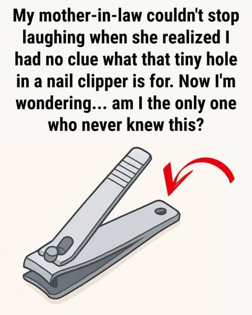 The Real Reason Your Nail Clipper Has a Small Round Hole