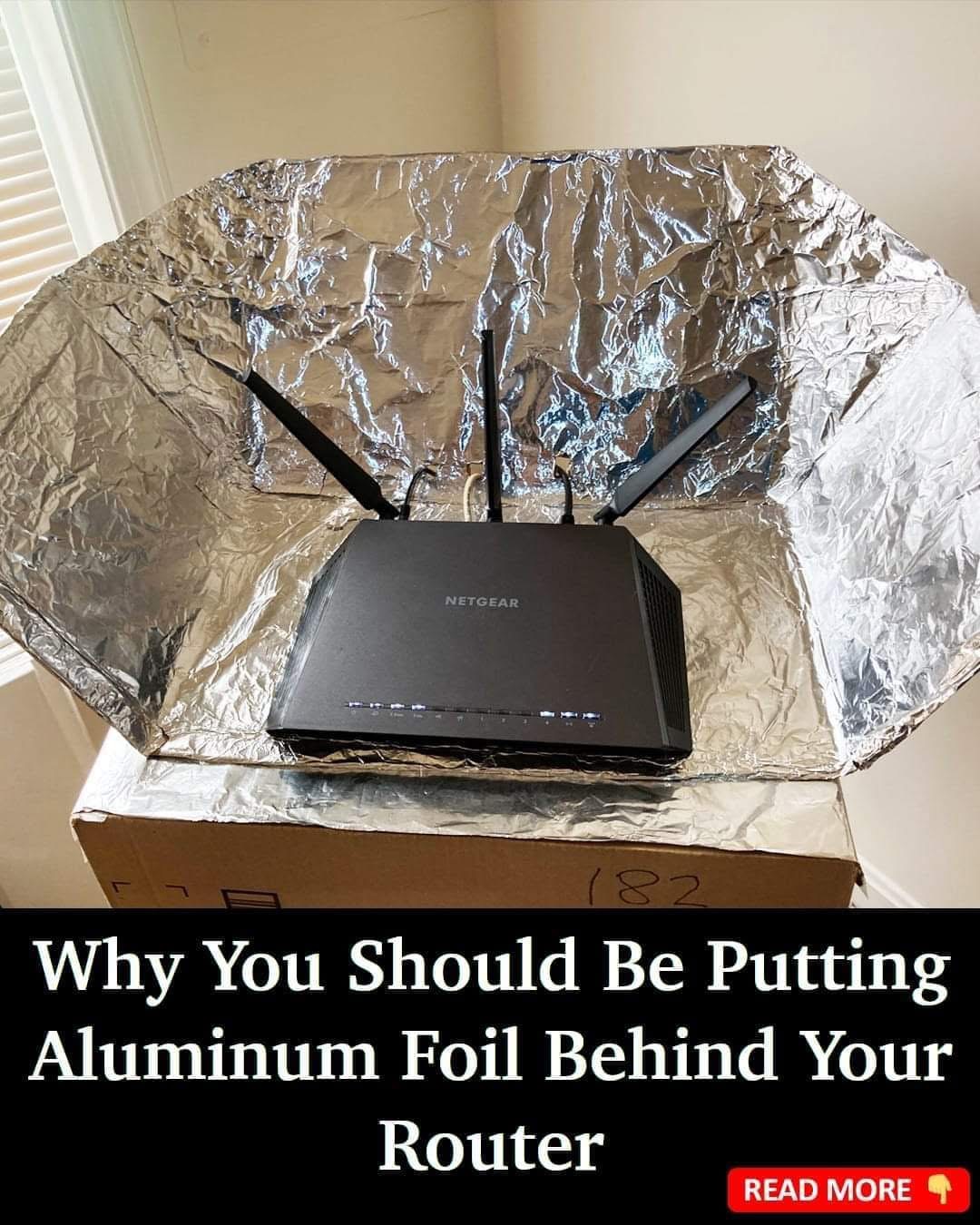 Here’s Why Placing Aluminum Foil Behind Your Router Could Improve Your Wi-Fi