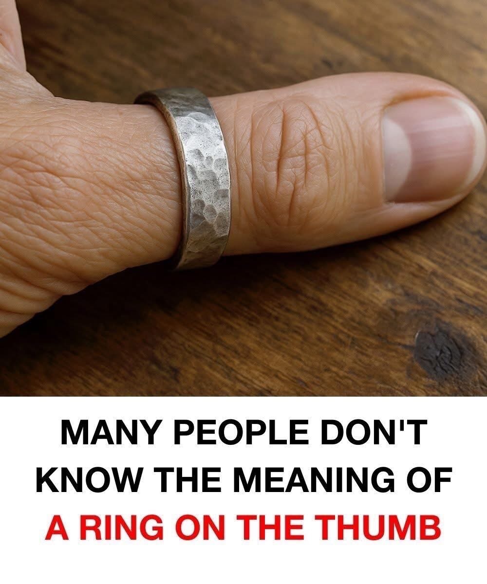 Thumb Rings: What They Secretly Mean for Women and Men