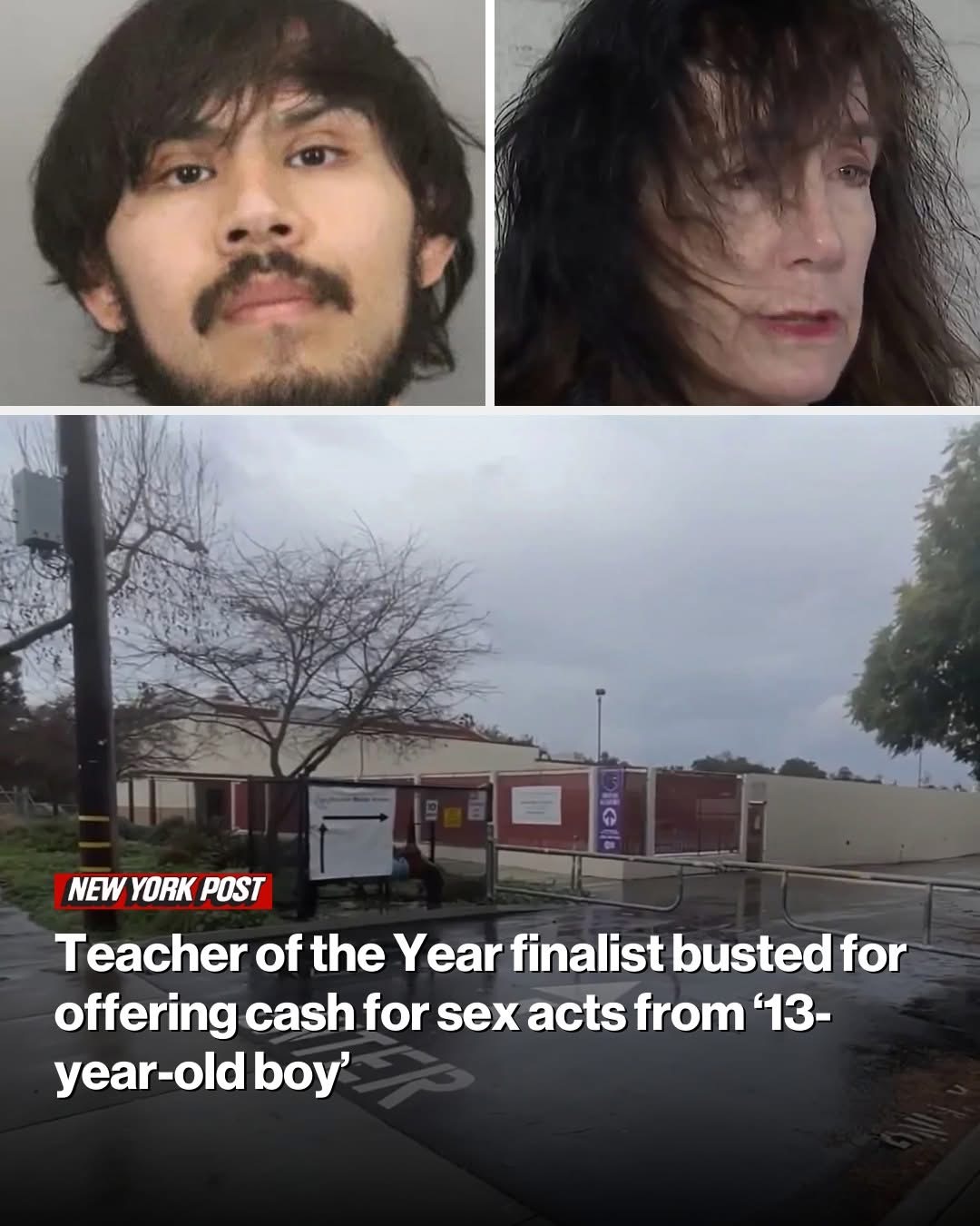 Teacher of the Year finalist busted for offering cash for sex acts from ‘13-year-old boy’