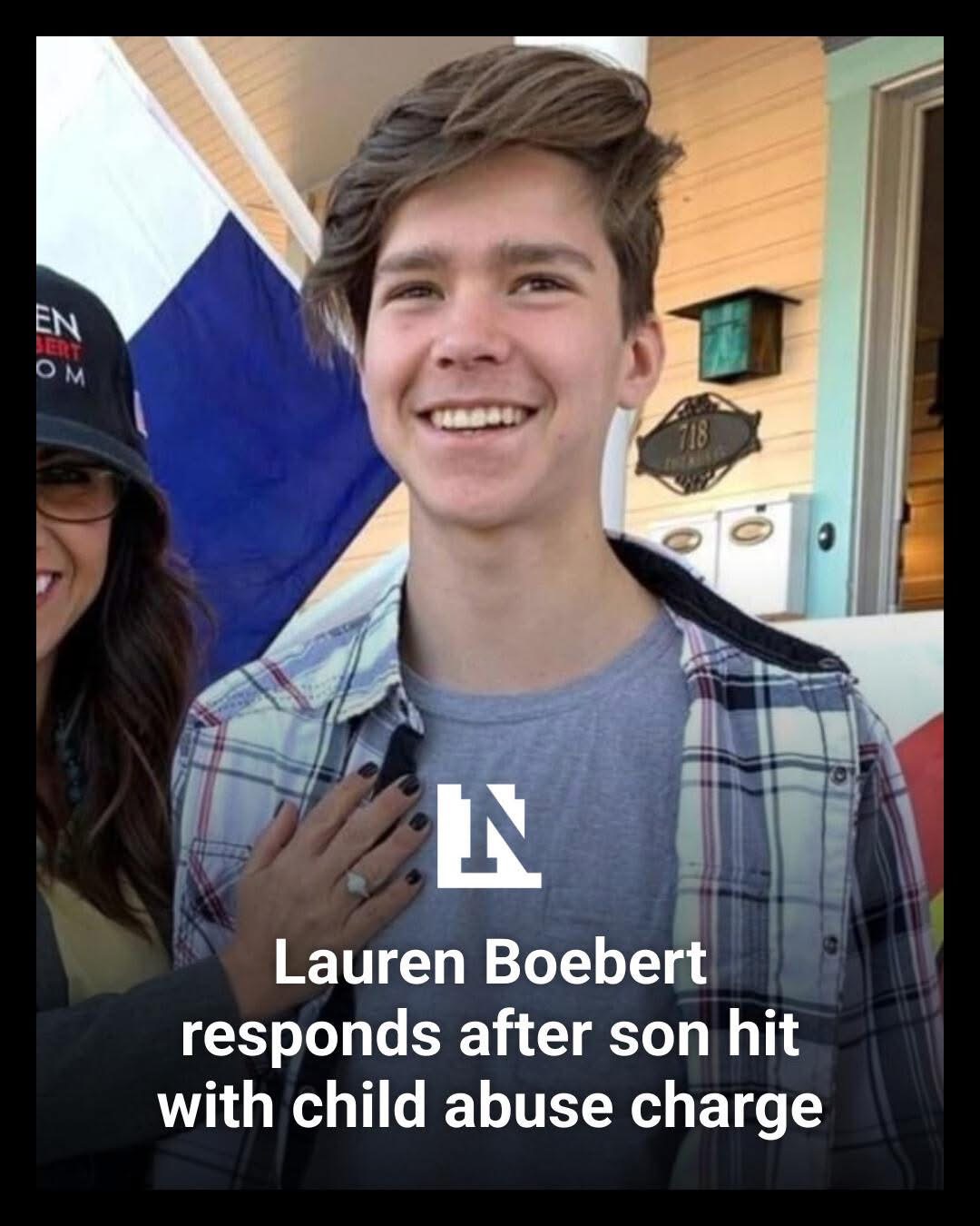 Lauren Boebert Responds After Son Hit with Child Abuse Charge