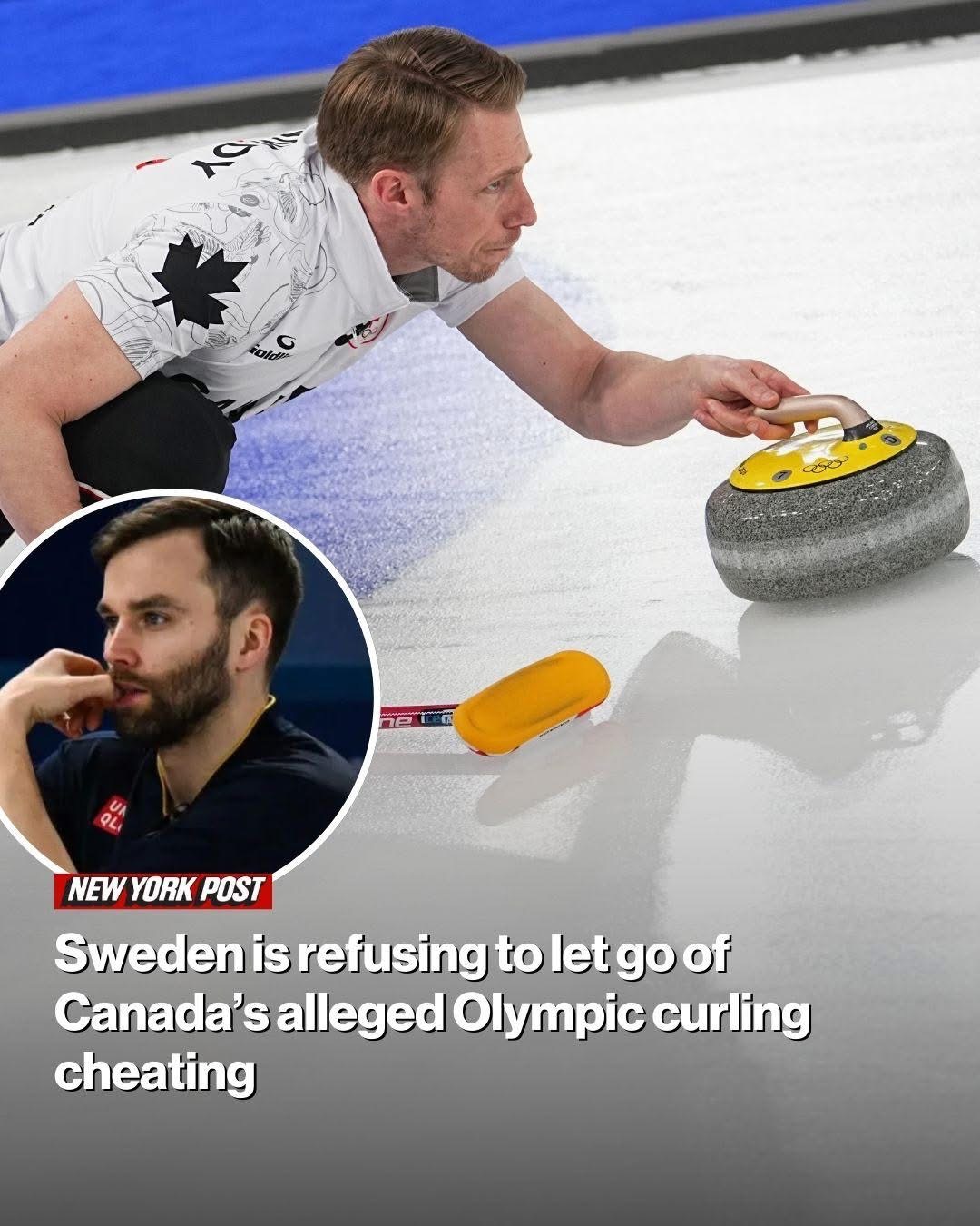 Sweden is refusing to let go of Canada’s alleged Olympic curling cheating