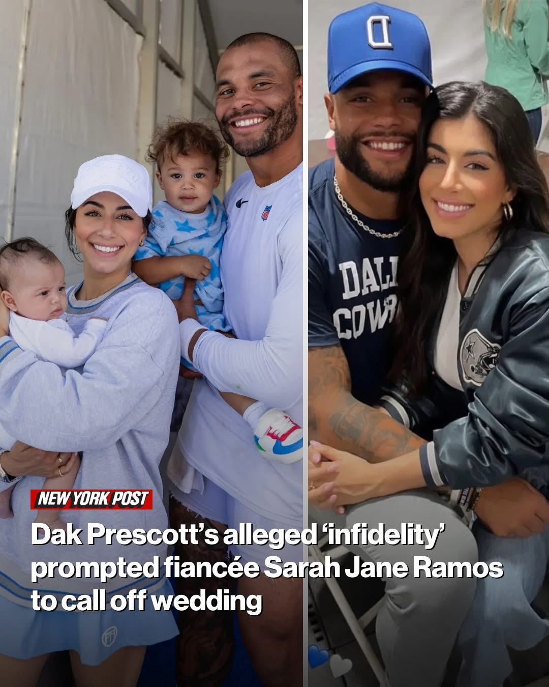 Dak Prescott’s alleged ‘infidelity’ prompted fiancée Sarah Jane Ramos to call off wedding