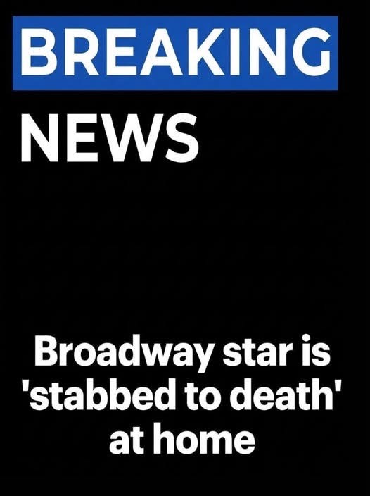 Young Broadway Star’s Death in New Jersey Home Leads to Charges