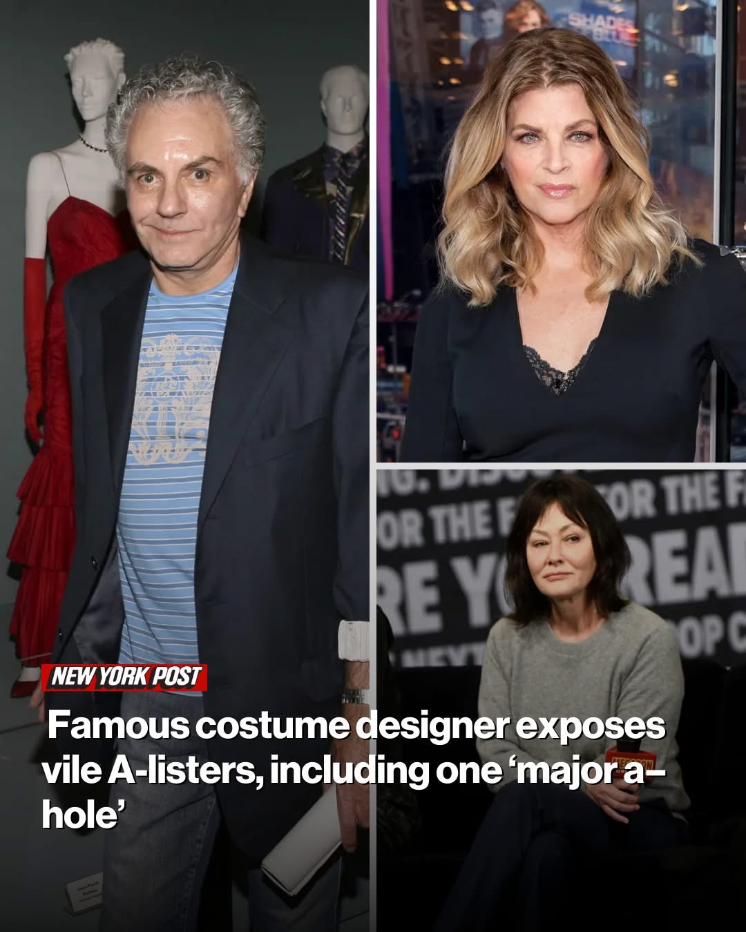 Famous costume designer exposes vile A-listers, including one ‘major a–hole