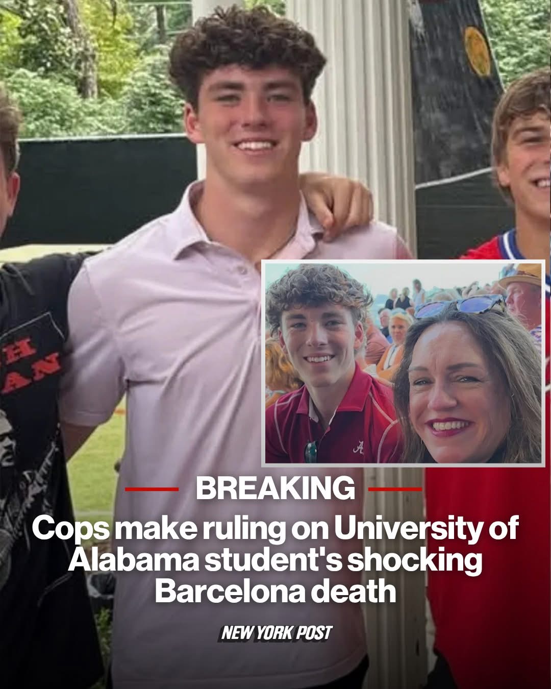Missing University of Alabama student James Gracey’s body recovered in Barcelona: reports