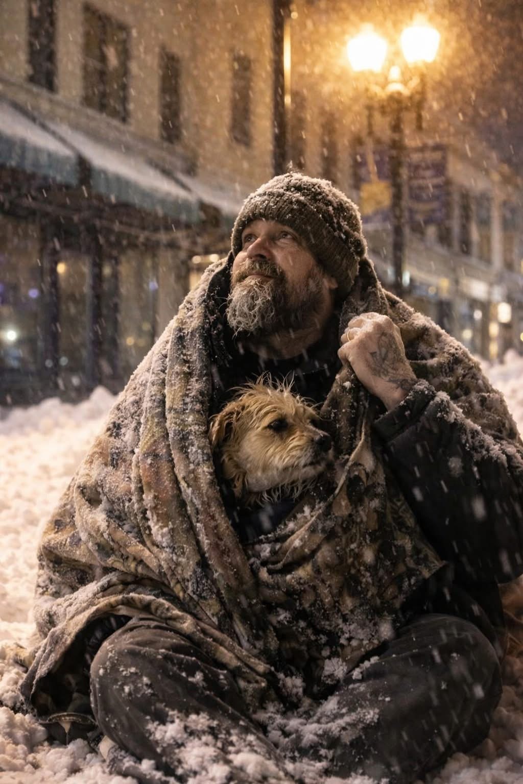 I Paid for a Stranger’s Meal—The Next Day, He Came Back With Something I Didn’t Expect