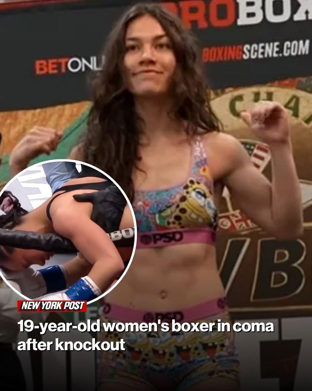 Women’s boxer Isis Sio, 19, in coma after knockout