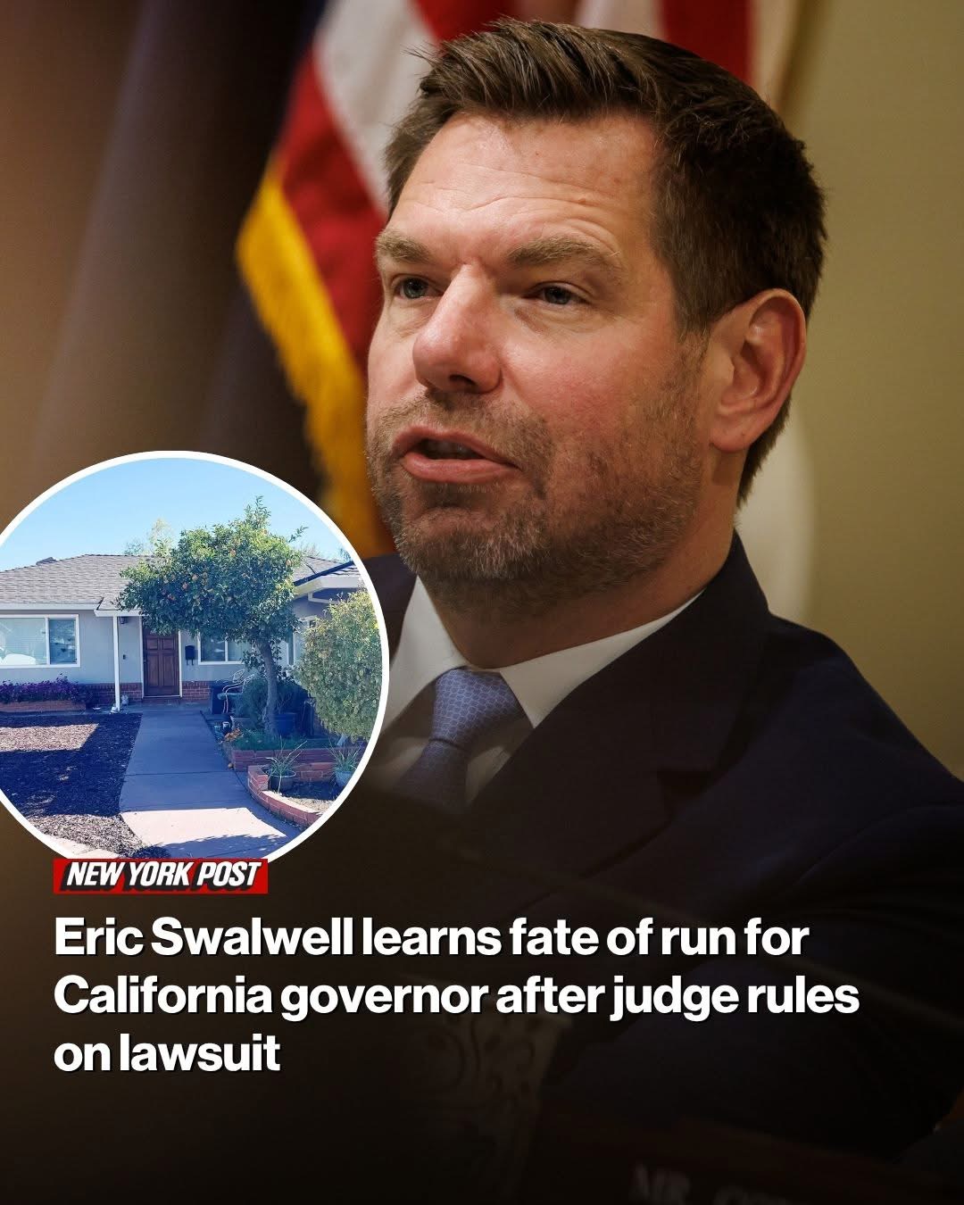 Eric Swalwell learns fate of run for California governor — as filmmaker goes ballistic