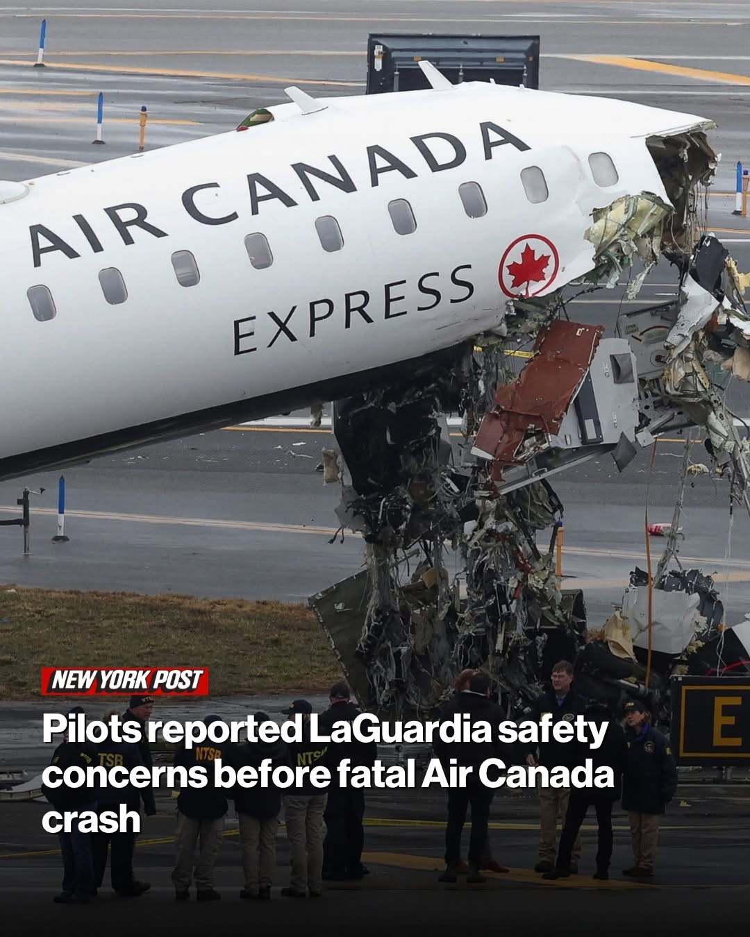 Pilots reported LaGuardia safety fears before fatal Air Canada crash: ‘Please do something’