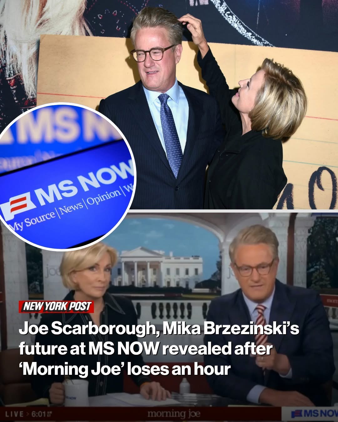 Joe Scarborough, Mika Brzezinski’s future at MS NOW revealed after ‘Morning Joe’ loses an hour