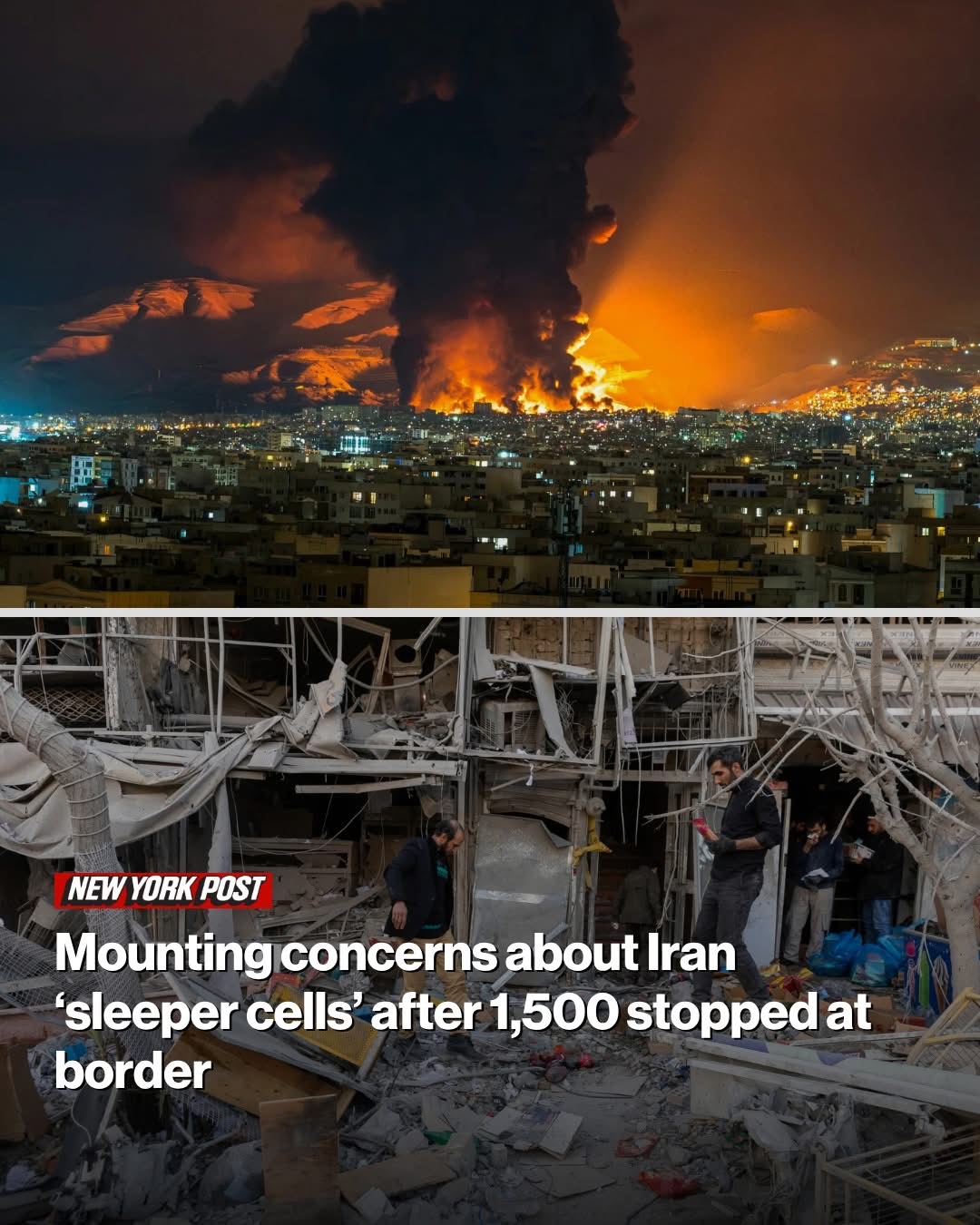 Mounting concerns about Iran ‘sleeper cells’ after 1,500 stopped at border