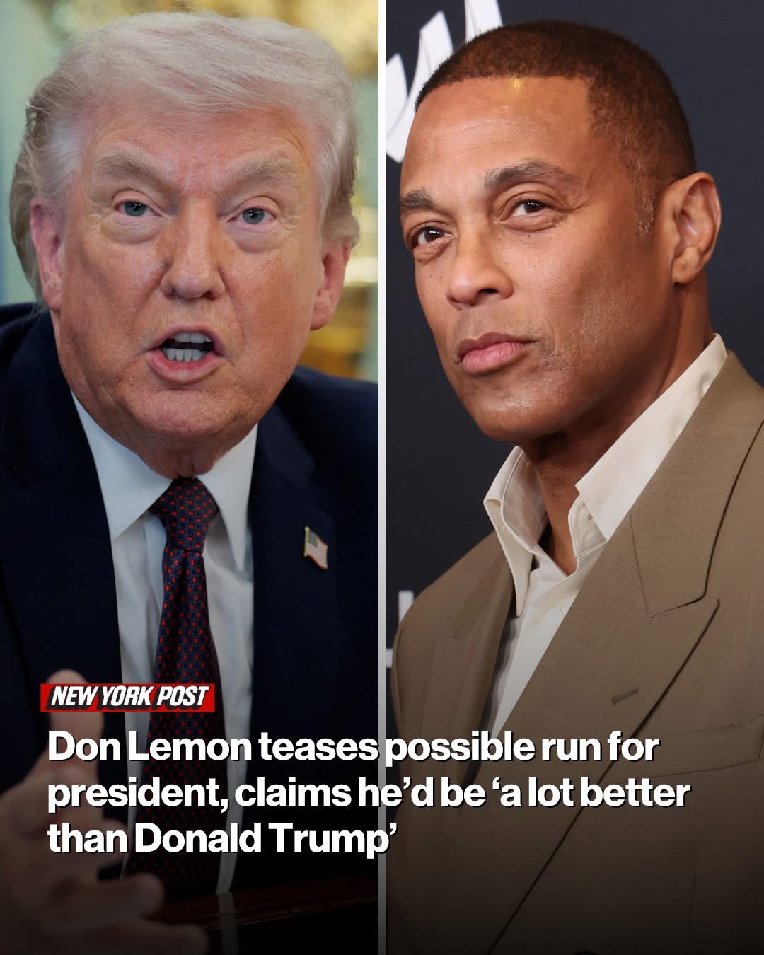 Don Lemon teases possible run for president, claims he’d be ‘a lot better than Donald Trump’