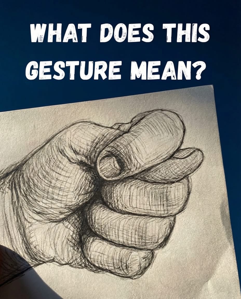 What This Everyday Hand Gesture Really Meant in the Past
