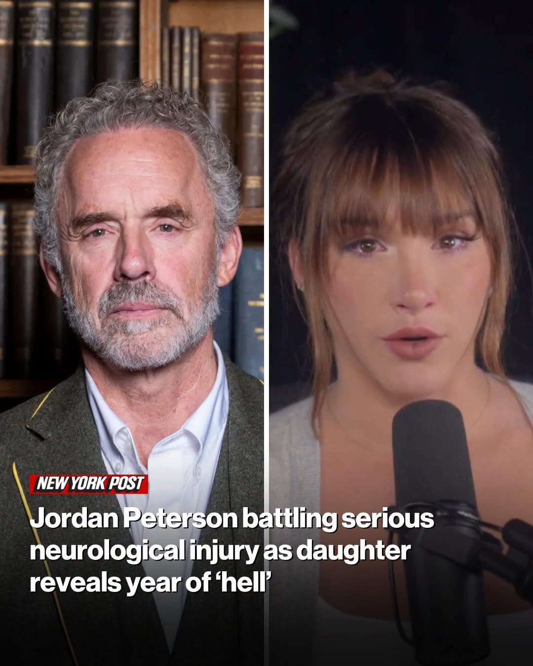 Jordan Peterson battling serious neurological injury as daughter reveals year of ‘hell’