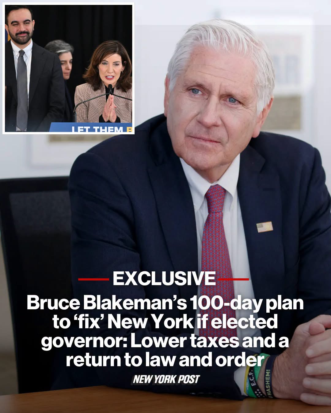 Bruce Blakeman’s 100-day plan to ‘fix’ New York if elected governor: Lower taxes and a return to law and order