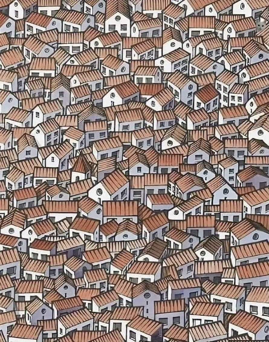 Find the Hidden Cat: A Visual Challenge Most People Miss