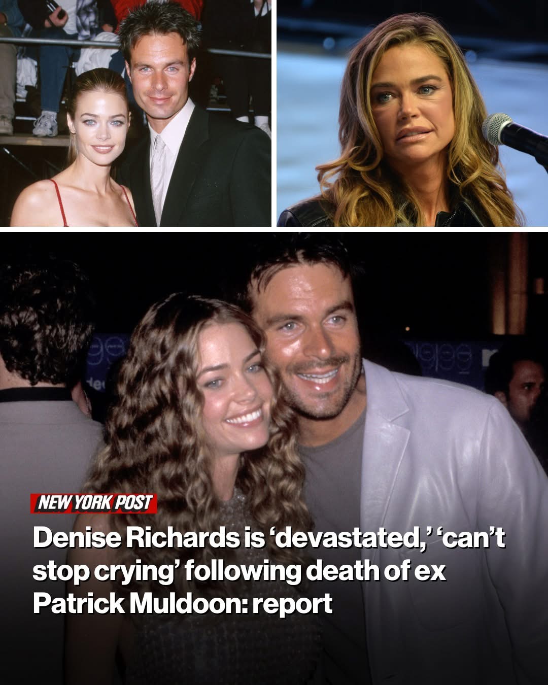 Denise Richards is ‘devastated,’ ‘can’t stop crying’ following death of ex Patrick Muldoon: report