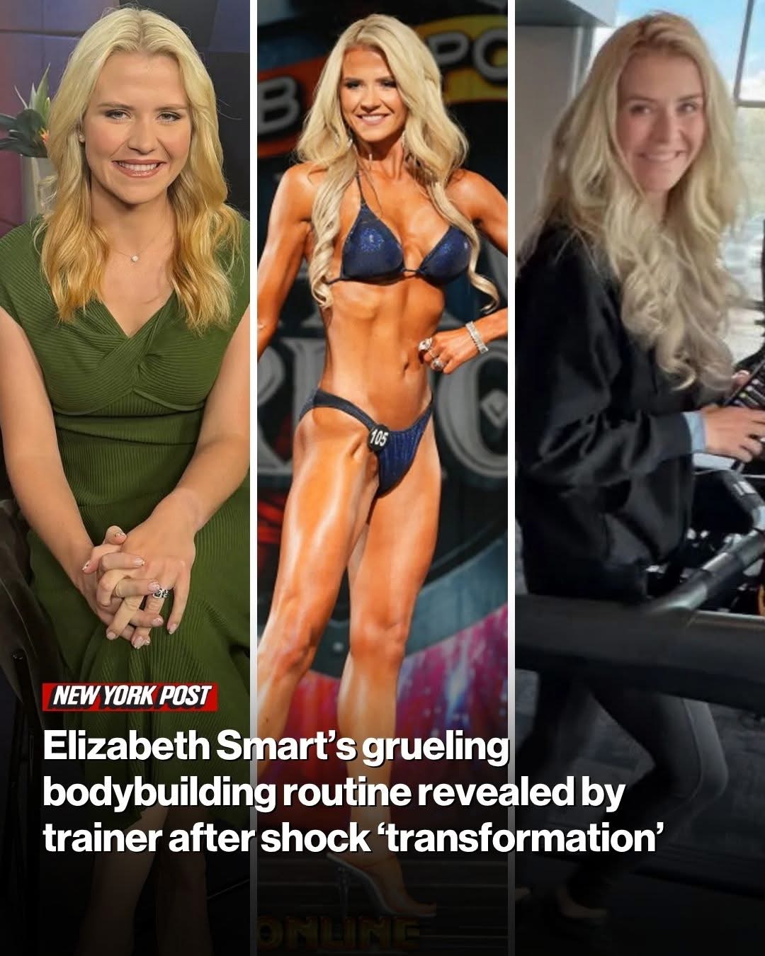Elizabeth Smart’s grueling bodybuilding routine revealed by trainer after shock ‘transformation