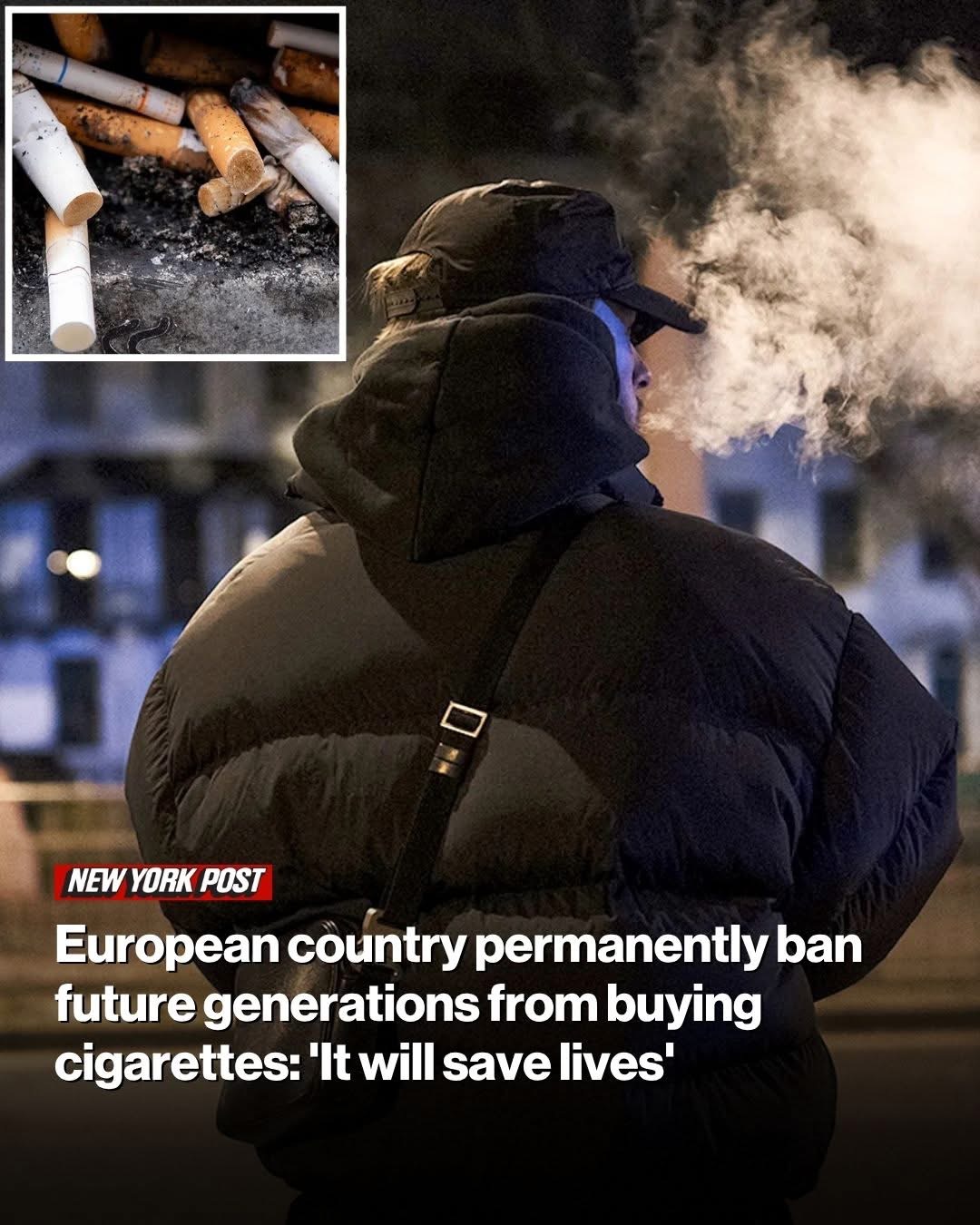 UK to permanently ban future generations from buying cigarettes: ‘It will save lives’