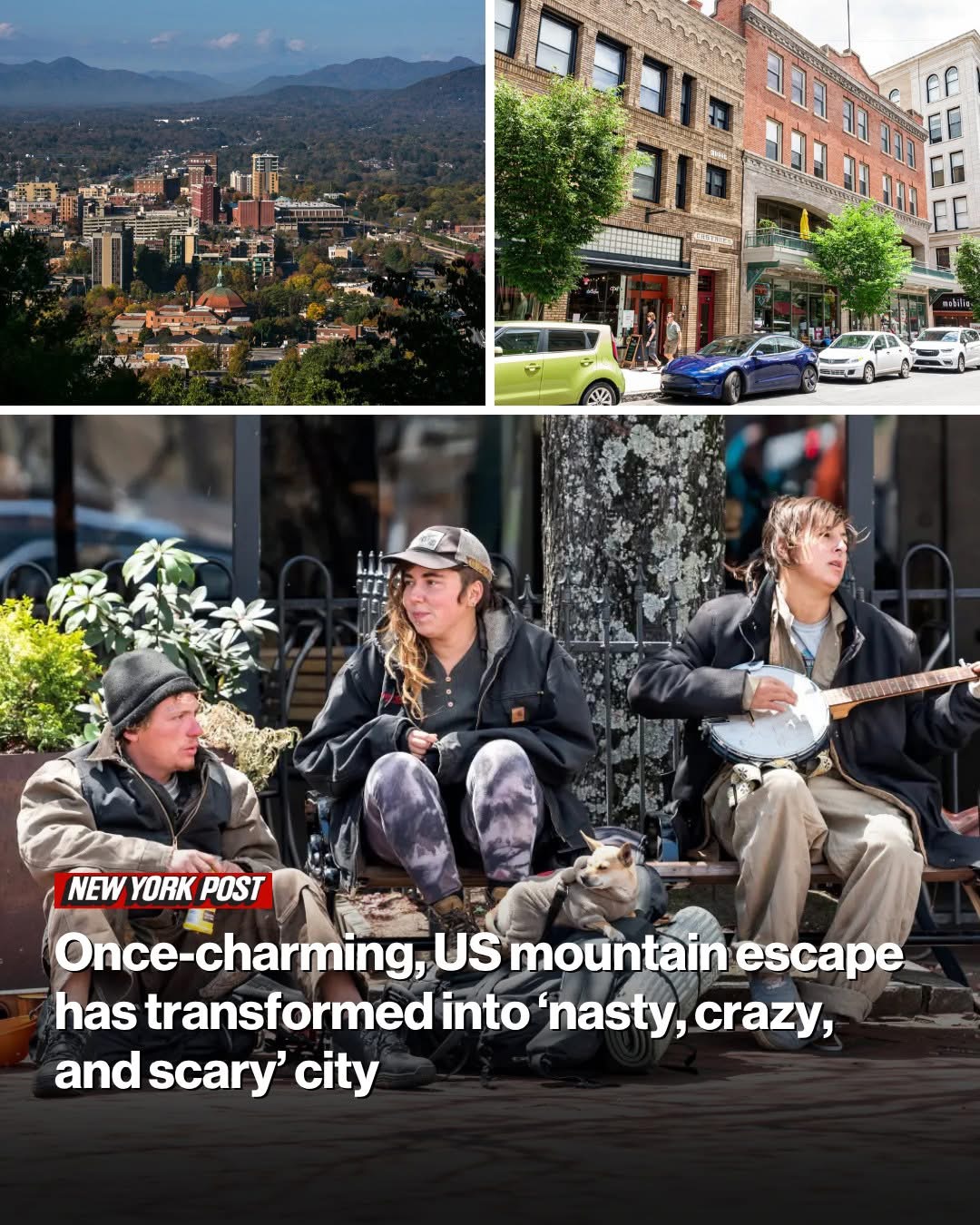 Once-charming, US mountain escape has transformed into ‘nasty, crazy, and scary’ city