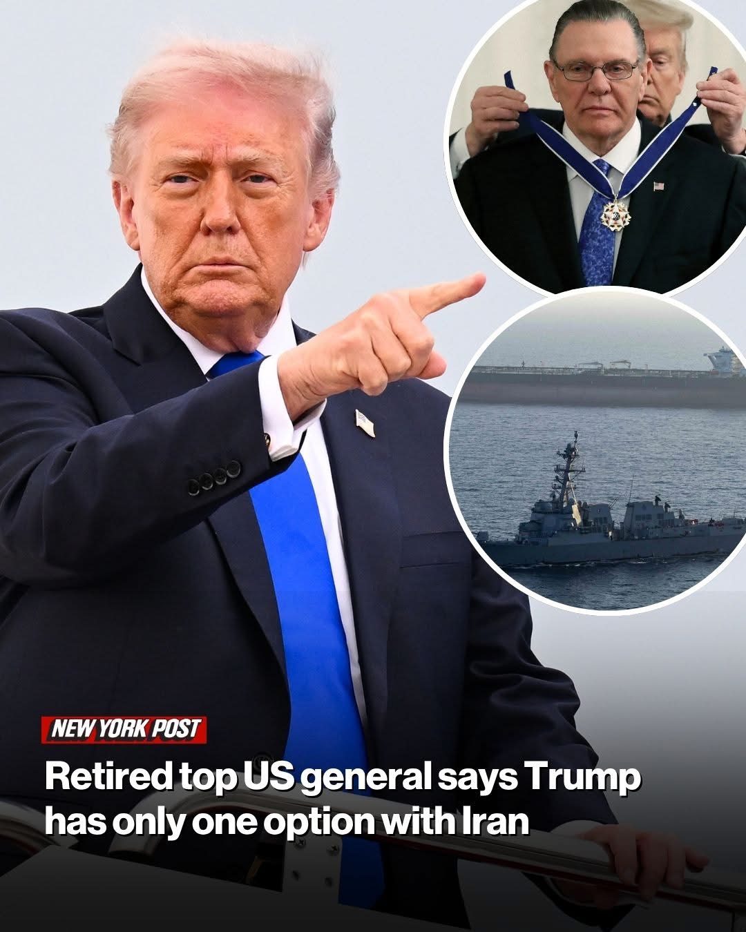 Retired top US general says Trump has only one option with Iran: Resume bombing