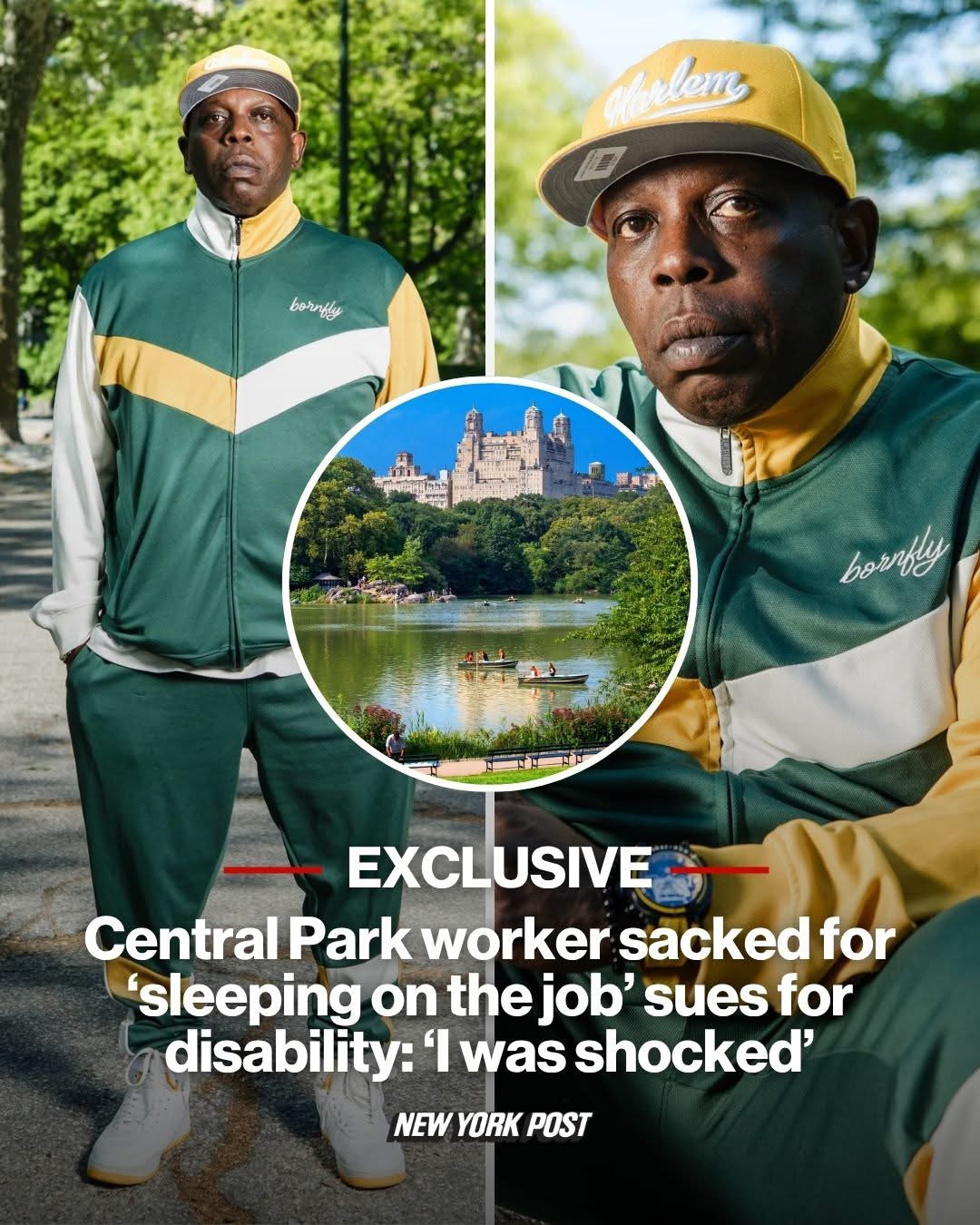 Central Park worker sacked for ‘sleeping on the job’ sues for disability: ‘I was shocked